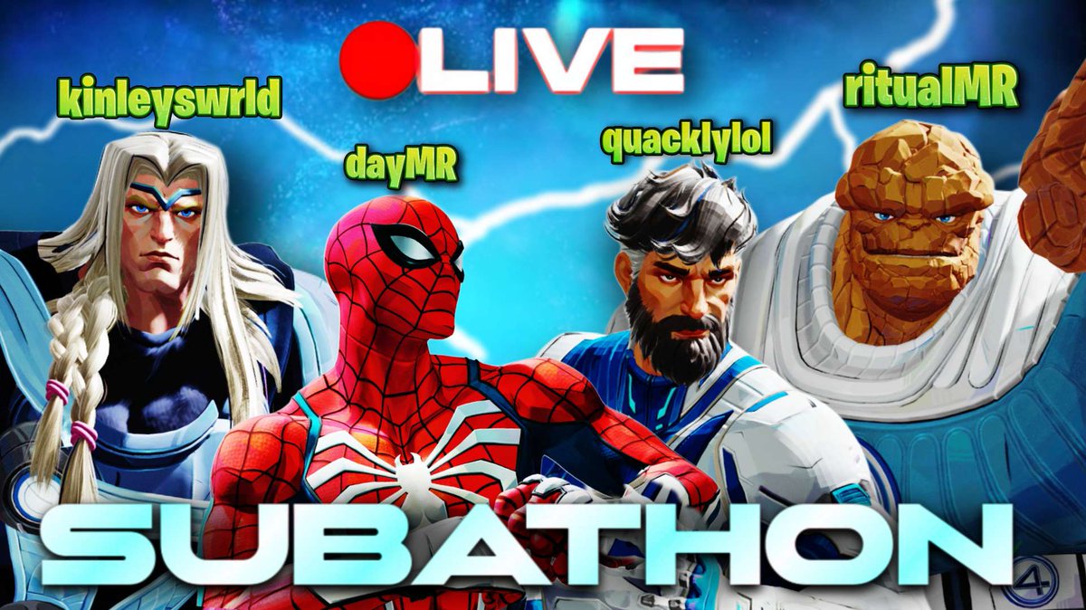 SUBTEMBER IS HERE. Marvels Best playing anything and everything. DAY 1 of 30 🔒