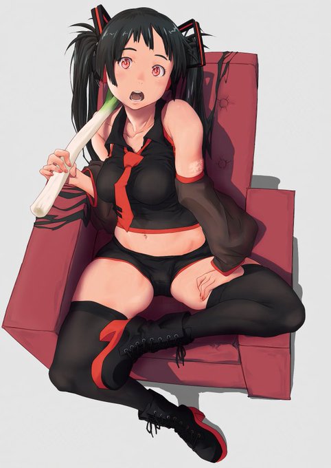 #黒の日 黒ミク 