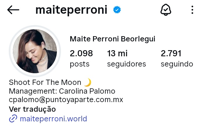 Redes sociais atualizada! ✅️