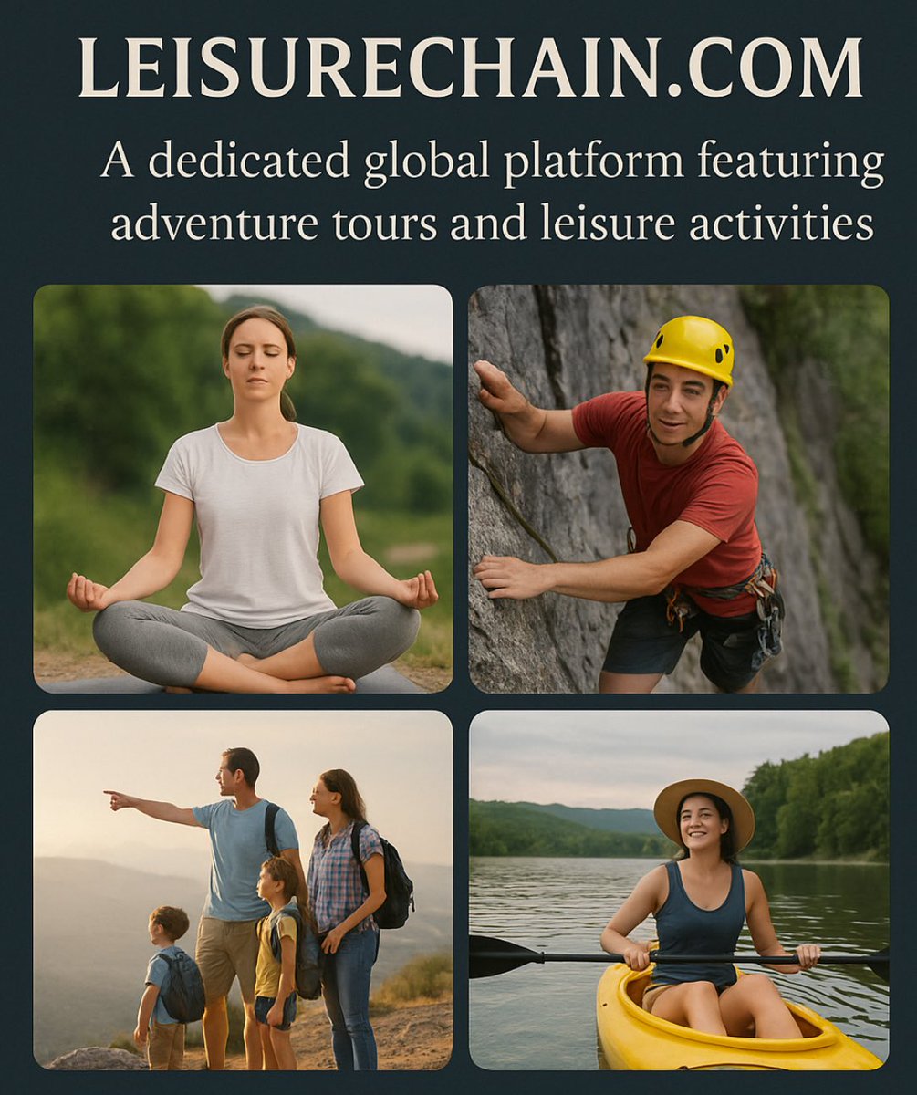 🌍 Thrills, chills &amp; calm escapes — find it all at LeisureChain.com ✨ #AdventureTravel #LeisureChain
