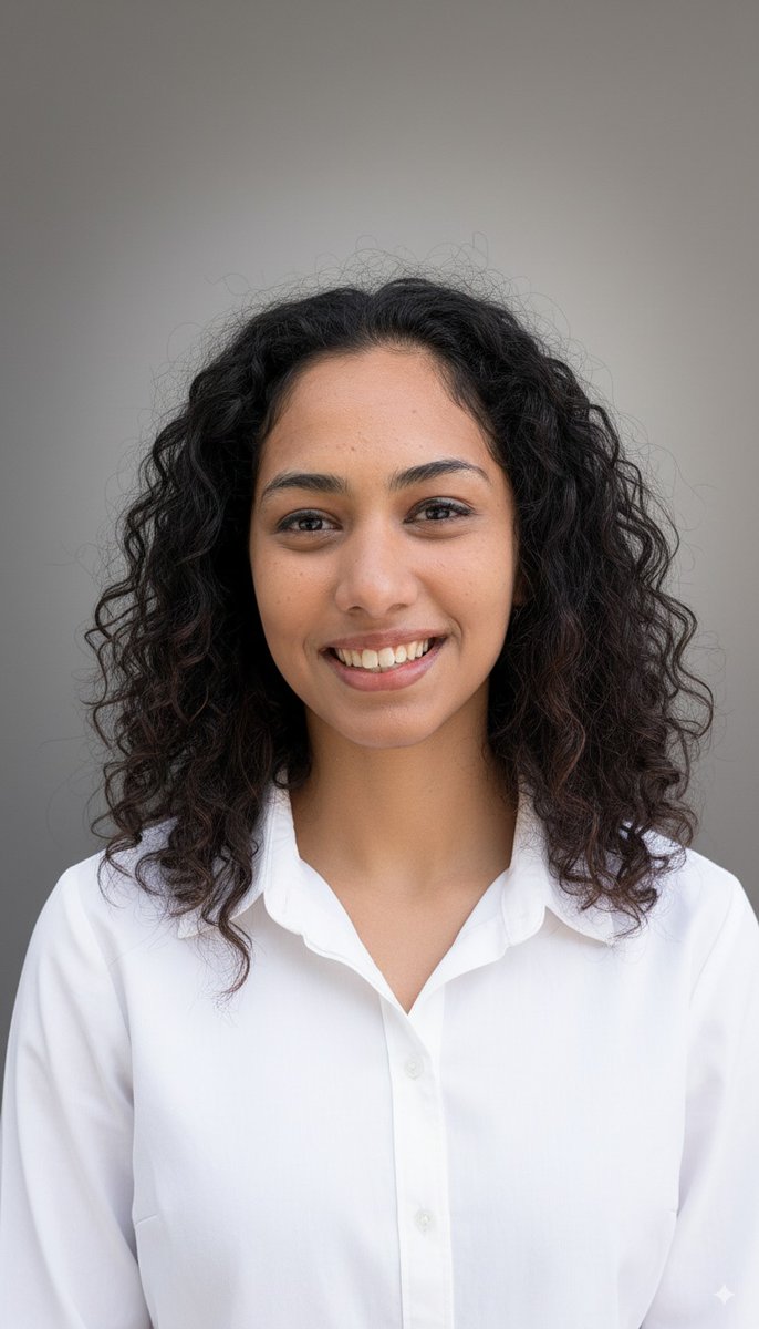 TY <a href="/GoogleAI/">Google AI</a>  Nanobanana for my new headshot! 

I asked for a professional headshot, tidy hair, to remove the sunglasses from my head and a white shirt for my clothes.

I especially love that making my hair tidier did not change my curls!