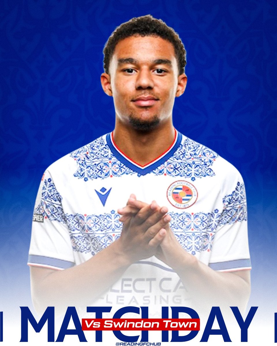 ReadingFCHub's tweet photo. It's Matchday! 👑

🆚️ Swindon Town
⏰️ 19:00 Kick Off
🏟 The Nigel Eady County Ground 
🏆 Vertu Trophy
📺 Sky Sports +

Come on URRZZZ!

#readingfc #swindontown #readingfootballclub https://t.co/80qzmTVelO