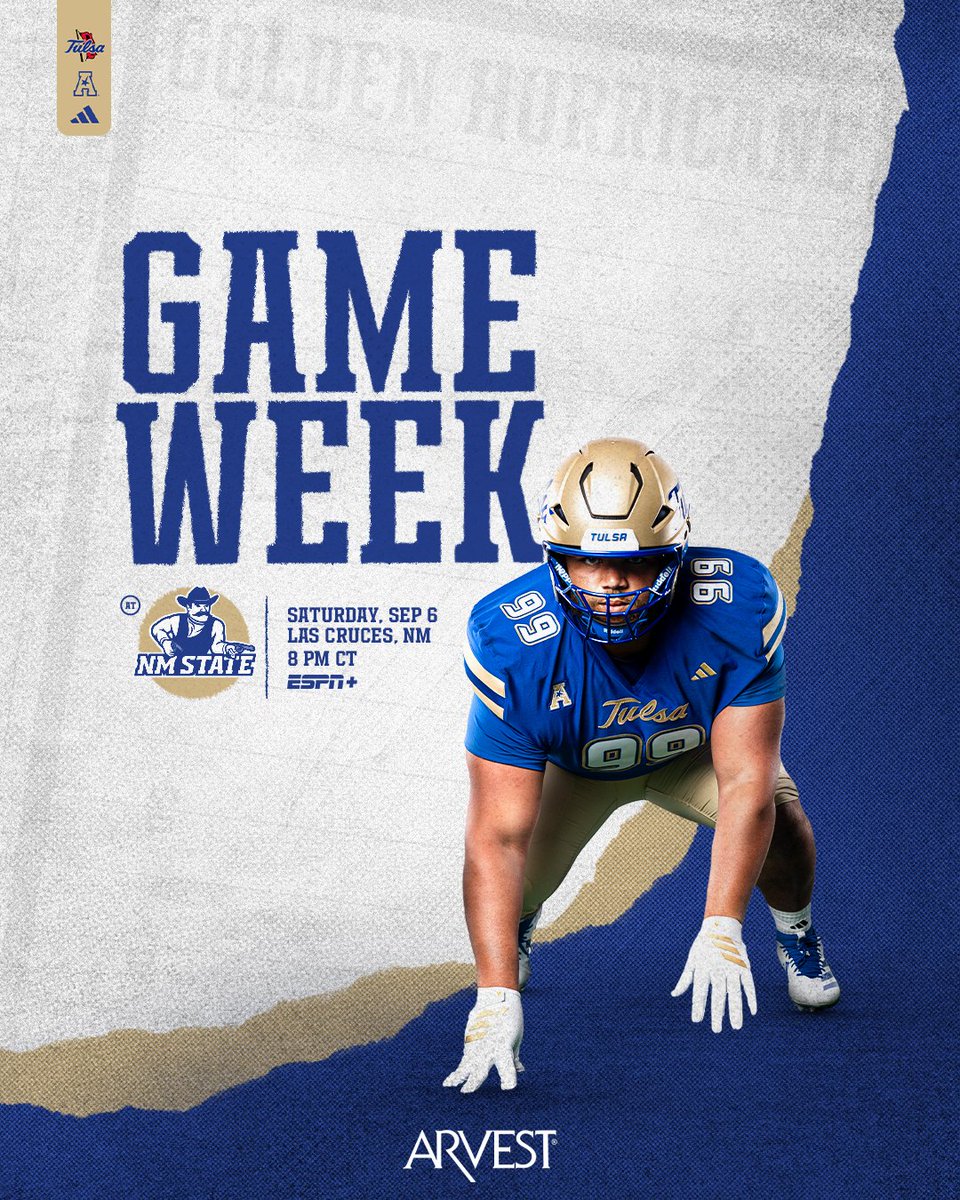 Next up, a trip to Las Cruces

Sat. Sep 6 | 8 PM CT

#ReignCane | <a href="/ArvestBank/">Arvest Bank</a>