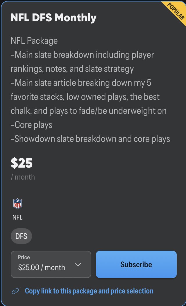 I’m excited to share I will be providing my premium NFL and NBA content on <a href="/Tails_Picks/">Tails</a> this season and partnering with @Stokastic_Com. Make sure you like this post because I’m going to give 3 random people who like this post my NFL package for 1 month free

Sign up here with