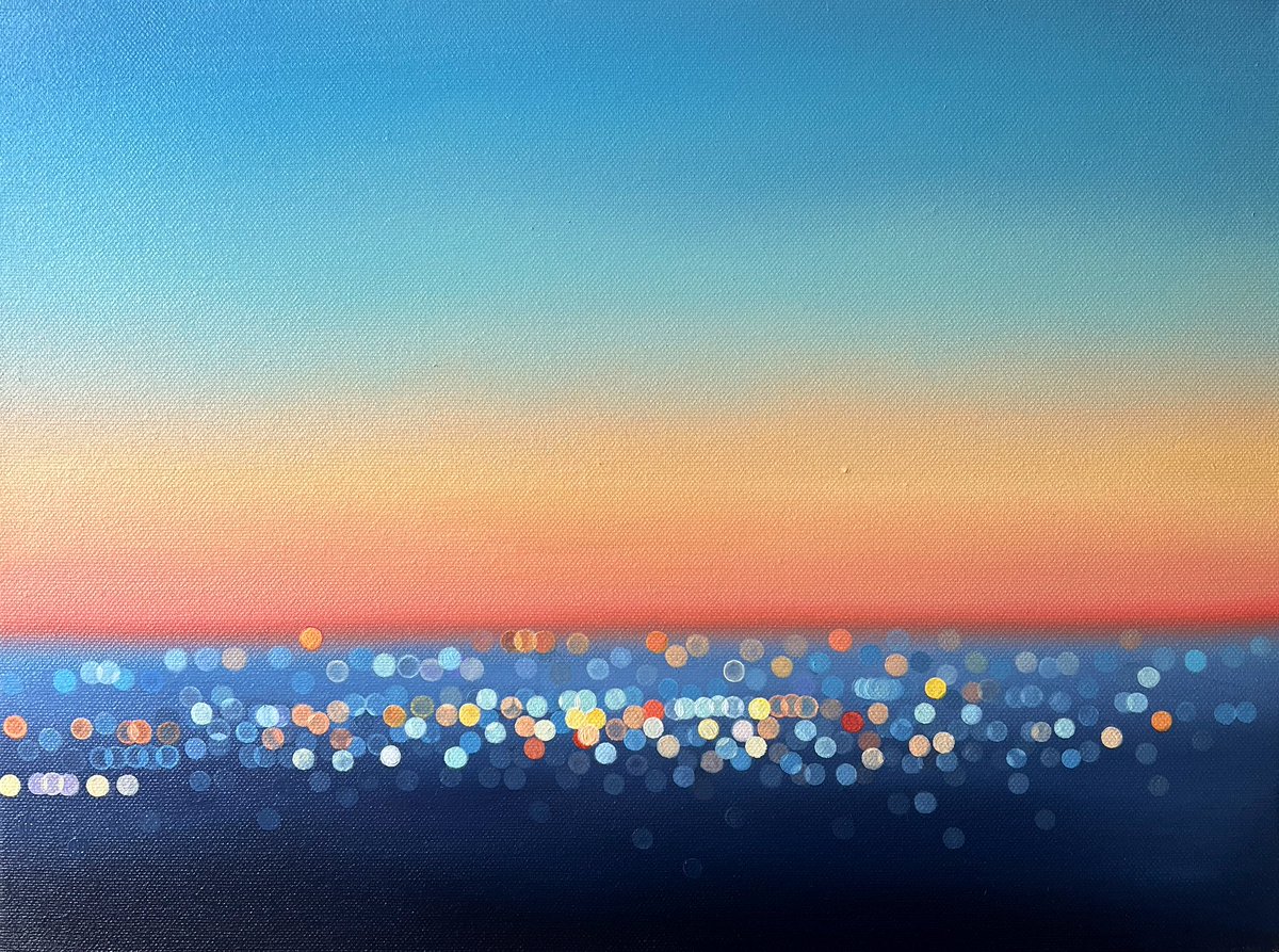 rionabuthello's tweet image. Painting how I see the world without my glasses: