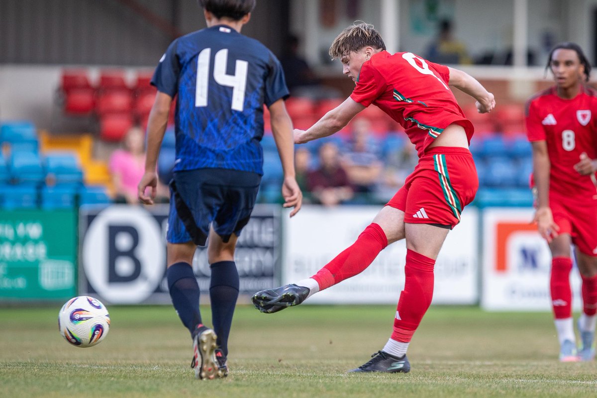 Fantastic to see George representing <a href="/FAWales/">FA WALES</a> U16's in the Gary Speed Cup last week with games against Japan, Gibraltar and Northern Ireland. #ECFCNextGen