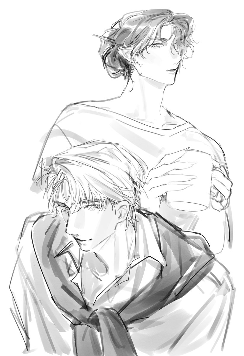 XiXuan (เนียนรู้จักได้) (@xixuan_mpc) on Twitter photo เขากวาดสายตามองไปรอบๆ รอคอยคนออกมาเปิดประตูรับอย่างใจเย็น 
แต่แล้วสายตาก็ไปหยุดอยู่ที่หนึ่ง
ก็คงจะไม่แปลกที่เจ้าบ้านจะออกมามองก็ในเมื่อมีเสียงเอะอะทำลายความเงียบสงบนี่นะ เขากวาดสายตามองไปรอบๆ รอคอยคนออกมาเปิดประตูรับอย่างใจเย็น 
แต่แล้วสายตาก็ไปหยุดอยู่ที่หนึ่ง
ก็คงจะไม่แปลกที่เจ้าบ้านจะออกมามองก็ในเมื่อมีเสียงเอะอะทำลายความเงียบสงบนี่นะ