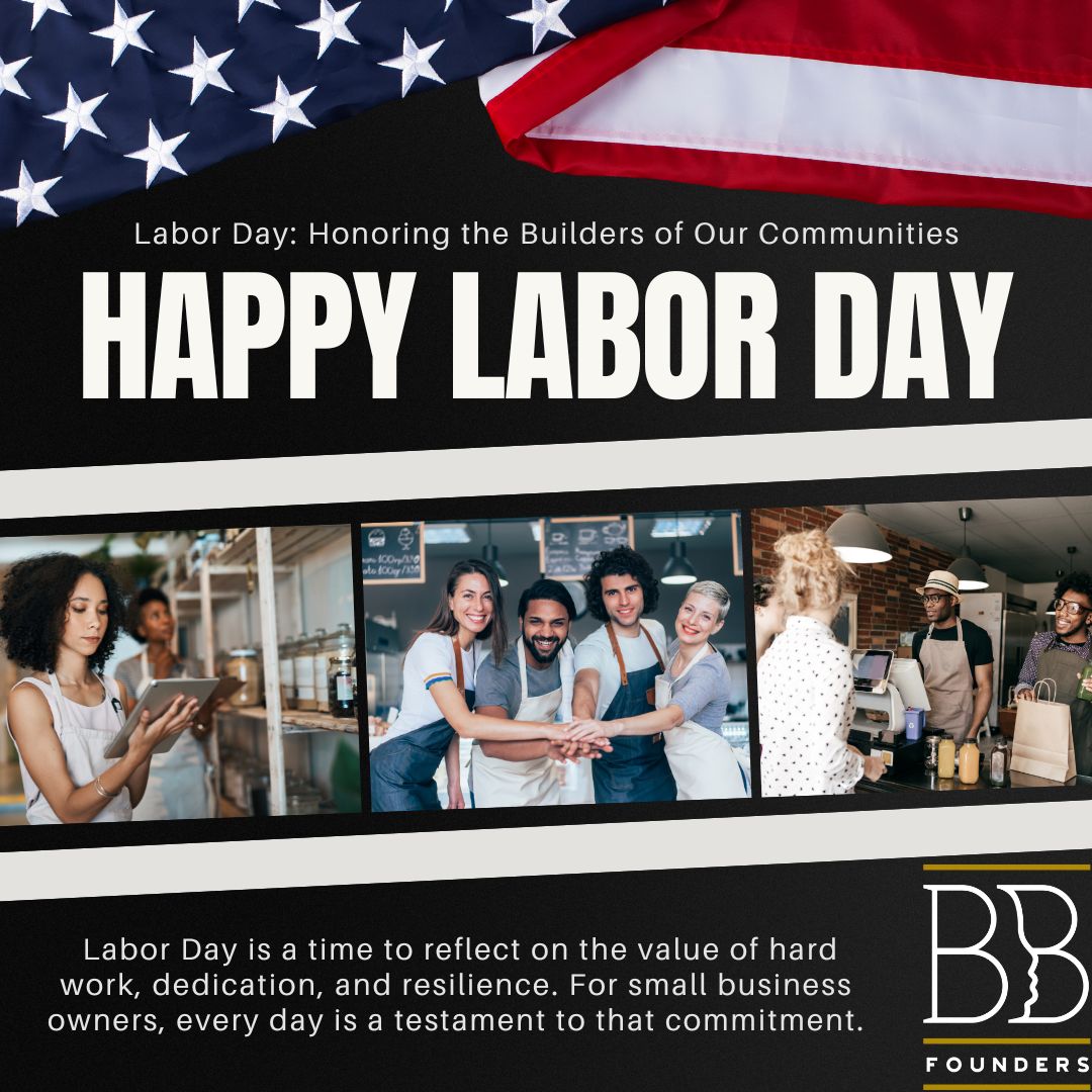 This #LaborDay, we celebrate YOU—the small business owners, dreamers, and doers who keep our communities thriving.

Donate Today to help us continue our mission in Supporting Small Business Owners
blackandbrownfounders.com/donate