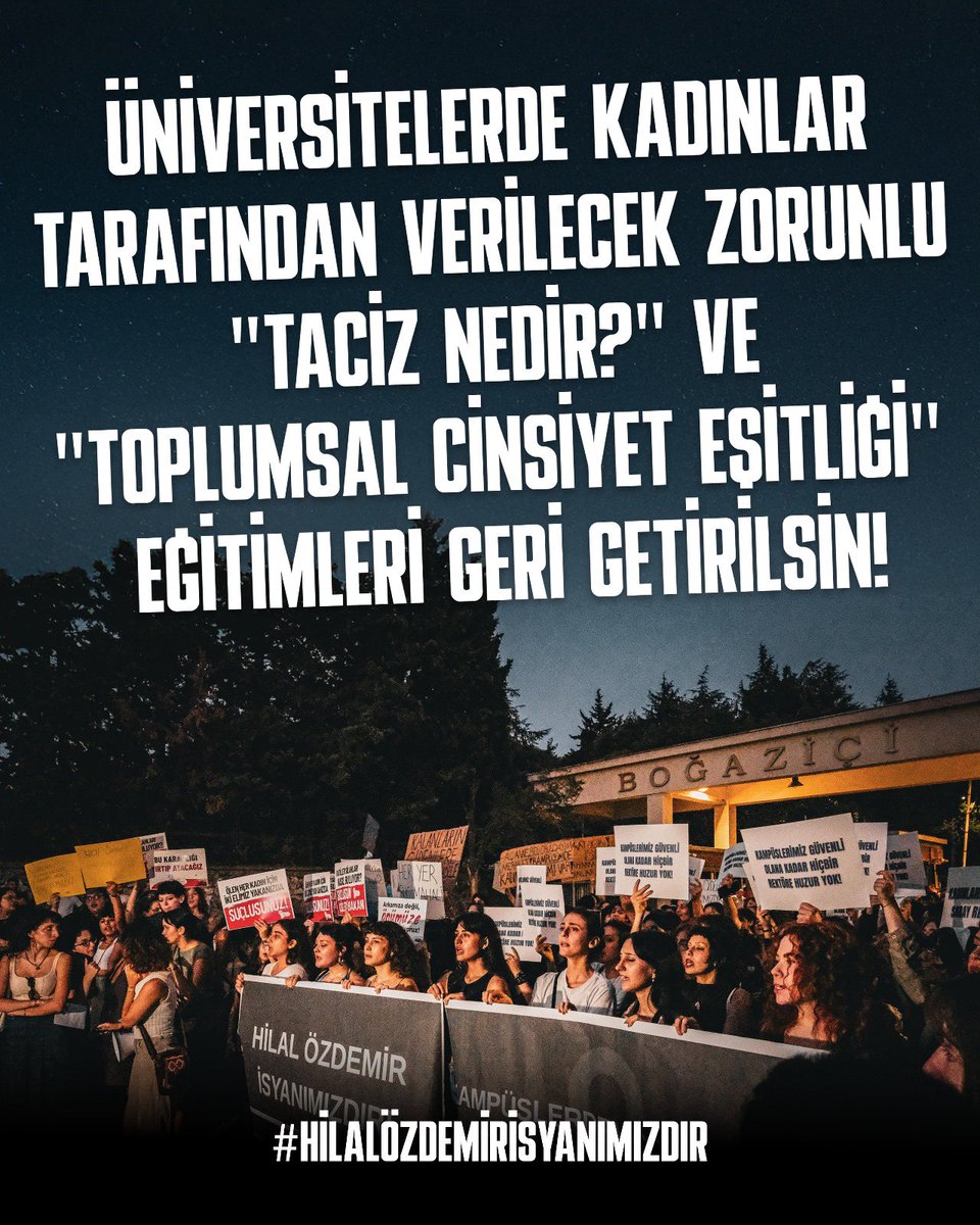 Taleplerimiz açık ve net!

#HilalÖzdemİsyanımızdır