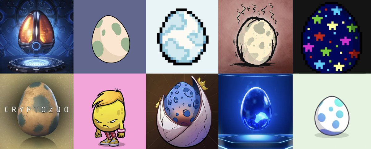 If you hold any of these collections, you're able to mint the upcoming <a href="/playgigaverse/">Gigaverse</a> egg mint on OS

<a href="/RTFKT/">RTFKT</a>, <a href="/well3official/">WELL3</a> (yogapetz), <a href="/sakumonsters/">Saku Monsters LTD.</a>, <a href="/crudeborne/">CrudeBorne</a>, <a href="/cryptobeasts/">CRYPTOBEASTS</a>, cryptozoo, <a href="/BadEggCompany/">Bad Egg</a>, <a href="/OtherEggGenesis/">OtherEgg Genesis</a>, <a href="/Pixelmon/">Pixelmon 🔺</a>, <a href="/CryptoKitties/">CryptoKitties</a>