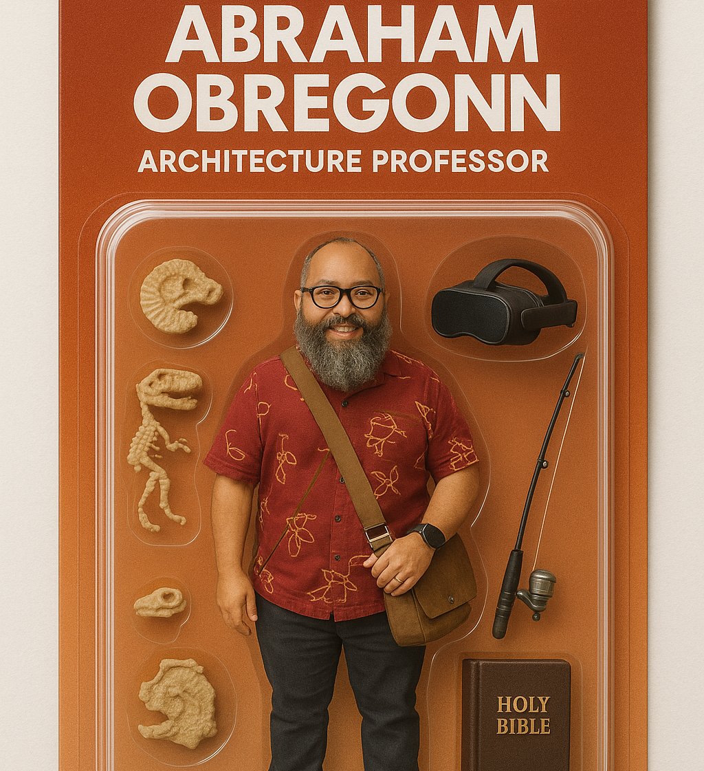 BlinnArch's tweet image. Professor Abraham Obregon is the architectural tech wizard you need. If you have a rendering question, he is your guy! He will be teaching Design Studio I and Architecture Computer Graphics this semester.
#ProfessorLife #ArchitectureGraphics #ComputerAidedDesign