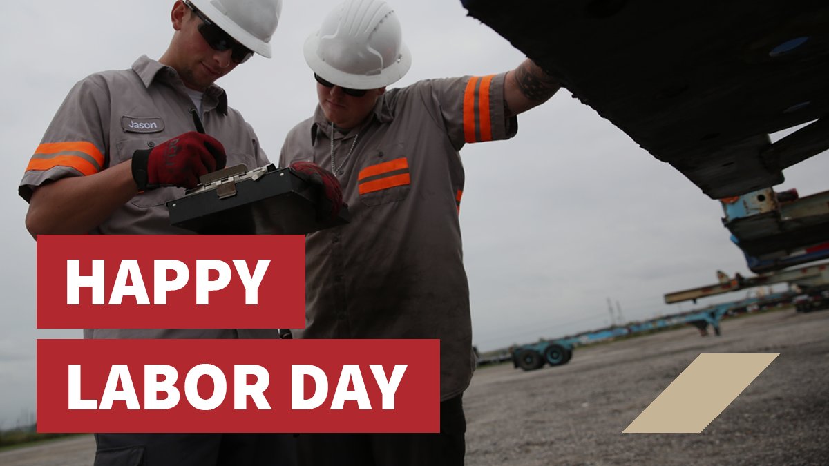 DCLItweets's tweet image. Wishing everyone a safe and restful Labor Day! We’re proud to support the hardworking people who keep America’s freight moving. #LaborDay #DCLI