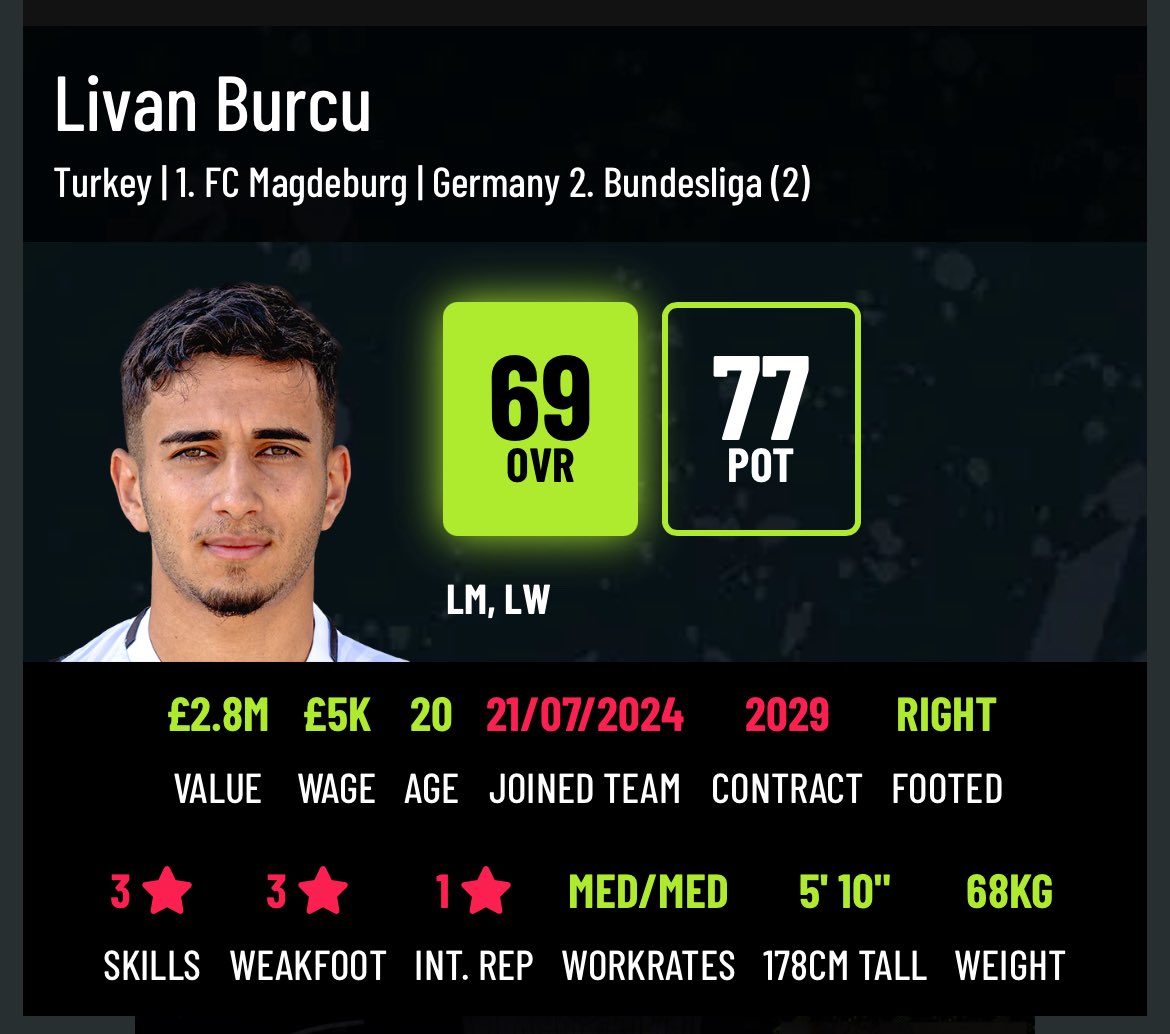 Sol kanat önerisi, Livan Burcu.