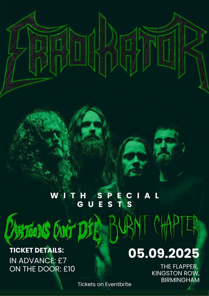 This Friday!!!! <a href="/Eradikator/">Eradikator</a> at <a href="/TheFlapperBrum/">The Flapper</a> 

Tickets available at the link below.

eventbrite.co.uk/e/eradikator-s…