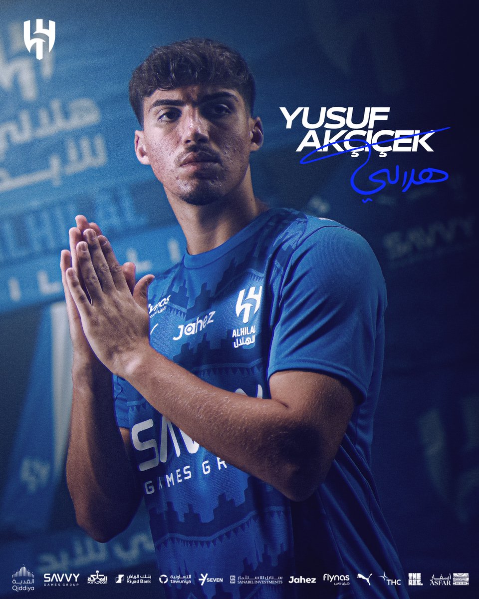 Alhilal_EN's tweet image. A Blue journey begins for Yusuf 💙🌟