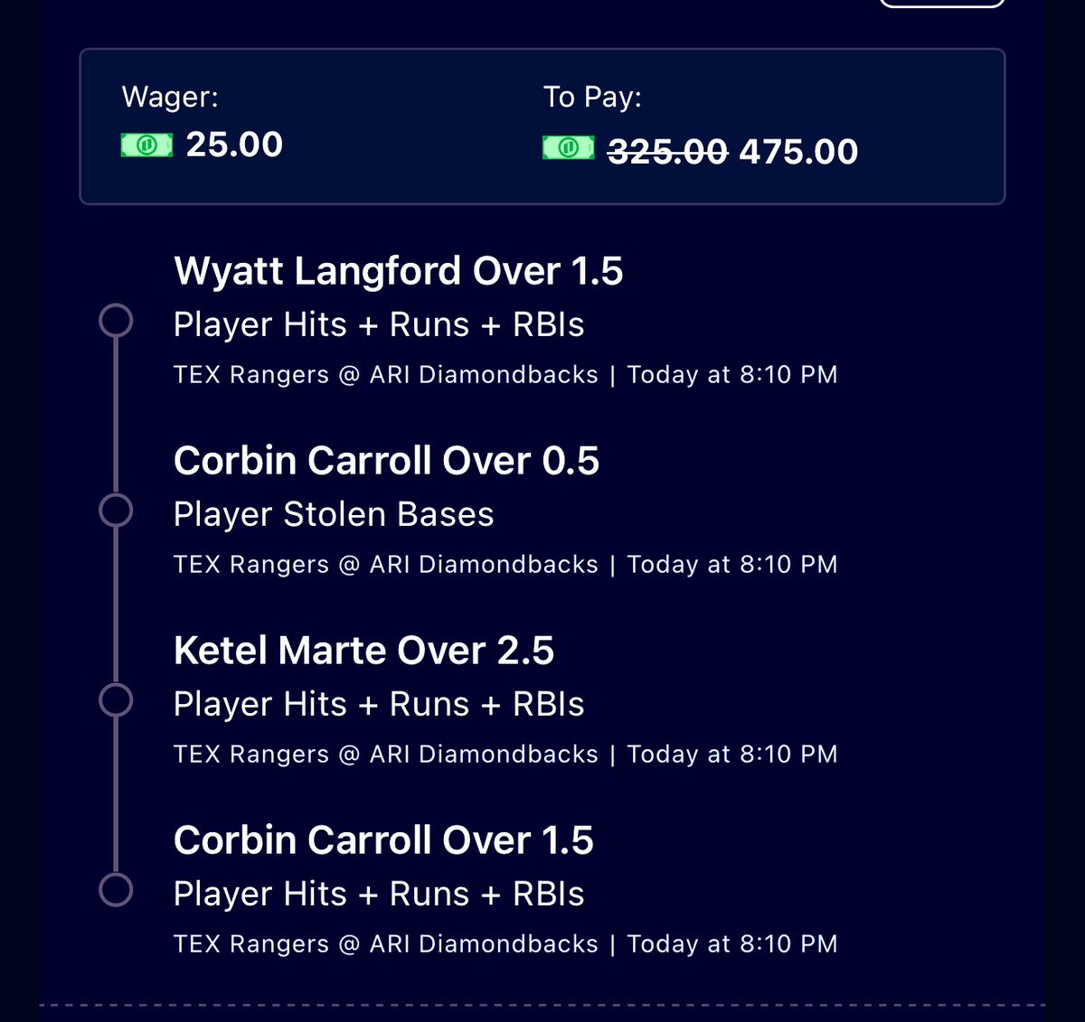 JDGoldboys's tweet photo. 🚨Bet $10, Get $100 today🤑 (Paid out as 4x $25 bets instantly) +SGP profit boosts today ⬇️!  

If the play hits I’ll give it away $475 repost and drop cashapp 🔄

✅ 39+ states📍
✅ boosts 🚀
✅ SGP 🛠️
✅ Great UI 👍🏻

👉 Tap the link or code JD

https://t.co/PTRoiZbYG8 https://t.co/vBorxB1viF