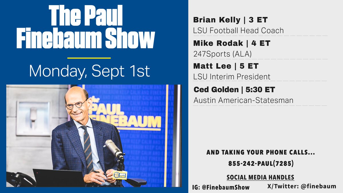 Paul Finebaum tweet media