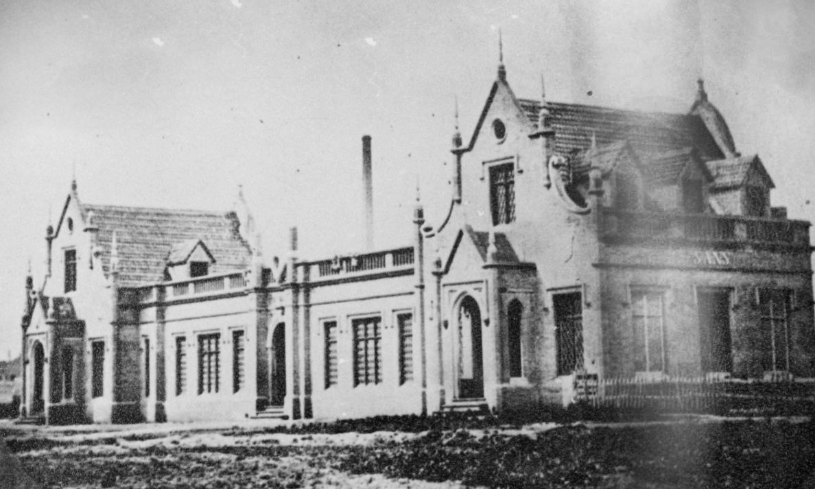 L'estació de Sants, fa 170 anys.