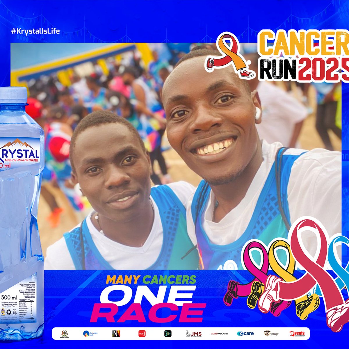 <a href="/KrystalWaterUG/">Krystal Water UG</a> It's was really a great cause  Many cancers one race 
We joined the race with vibes  
<a href="/KrystalWaterUG/">Krystal Water UG</a> 
#KrystalIsLife