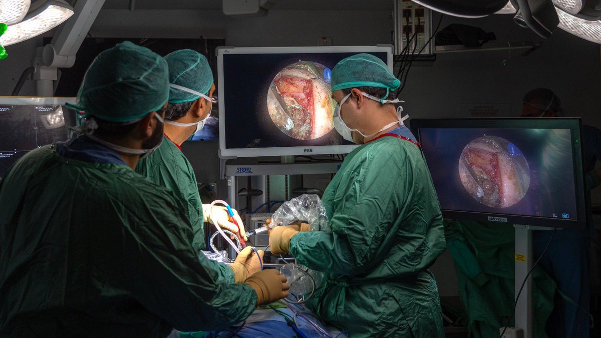 جراحی موفق تومور قاعده جمجمه از راه چشم، نوآوری اسرائیلی در درمان بدون شکاف جمجمه!

در مرکز پزشکی ایخیلوف، برای اولین بار جراحان اسرائیلی یک تومور قاعده جمجمه را از طریق حدقه چشم، بدون نیاز به شکاف جمجمه، خارج کردند.

بدون جای زخم. بدون آسیب به بینایی.
 
اسرائیل جان انسان‌ها را