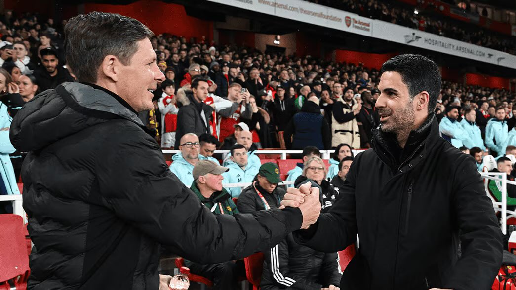 TheRetroVay's tweet photo. Approved Eze deal within 2 hours of hijack from spurs and blocked Guehi deal to Liverpool even after medical and fee agreed.

Oliver Glasner, it’s been a pleasure. https://t.co/HyQjtnBwgF