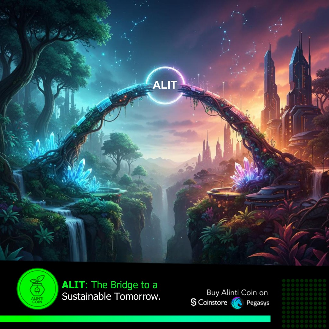 🌿The beauty of nature, the power of technology. ALIT is the bridge between both worlds. 🌐💡

Discover how to invest in a brighter, more sustainable future with #ALIT and our Telegram community 🌐
👉 t.me/alinticoin

#blockchain #GreenCrypto #Sustainability #Altcoin
