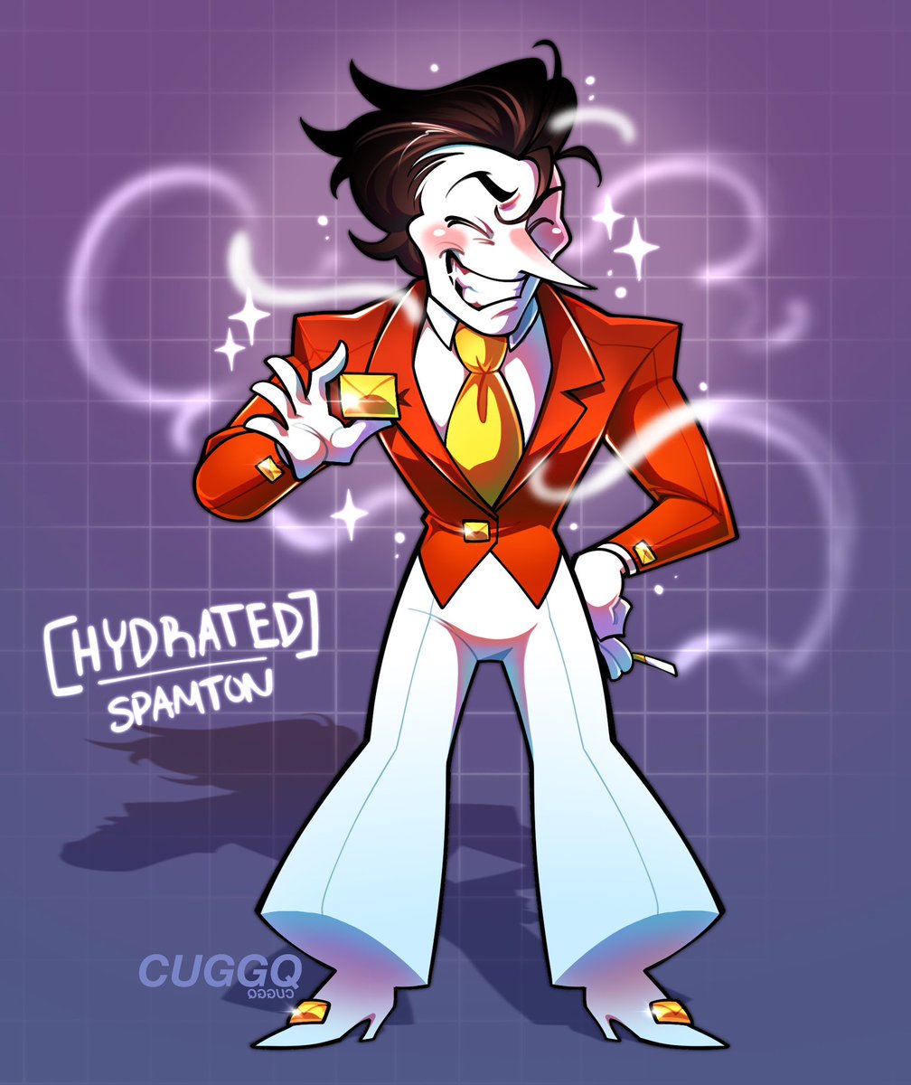 FSligger's tweet photo. Moisterized spamton #deltarune https://t.co/9tS2TKUlBO
