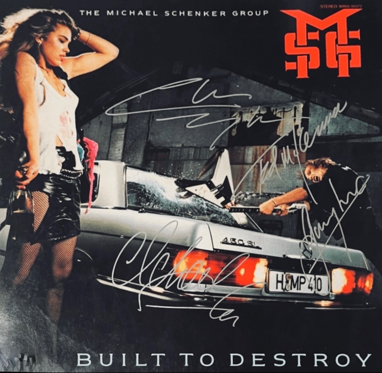 【中古】 BIULT TO DESTROY ザ・マイケル・シェンカー・グループ Amazon.co.jp: Built To Destroy [LP]: ミュージック