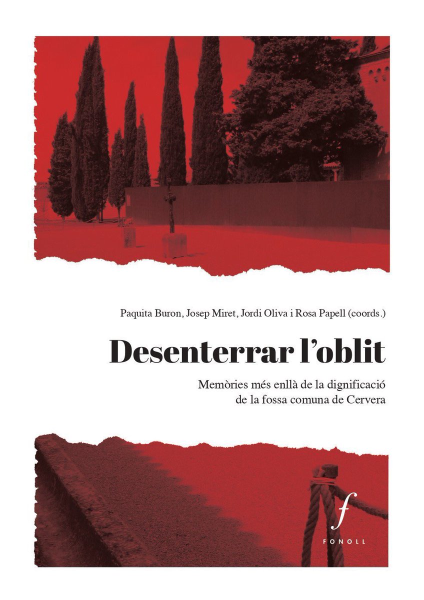 JOliva||*|| (@jolival65) on Twitter photo Dissabte que ve a les 12 del migdia ens retrobarem al cementiri de Cervera per recordar i homenatjar als enterrats a la fossa comuna. Un acte on els protagonistes són els familiars, i en el que, any rere any, la <a href="/paeriacervera/">Paeria de Cervera</a> cuida de tots els detalls d’organització. Dissabte que ve a les 12 del migdia ens retrobarem al cementiri de Cervera per recordar i homenatjar als enterrats a la fossa comuna. Un acte on els protagonistes són els familiars, i en el que, any rere any, la <a href="/paeriacervera/">Paeria de Cervera</a> cuida de tots els detalls d’organització.