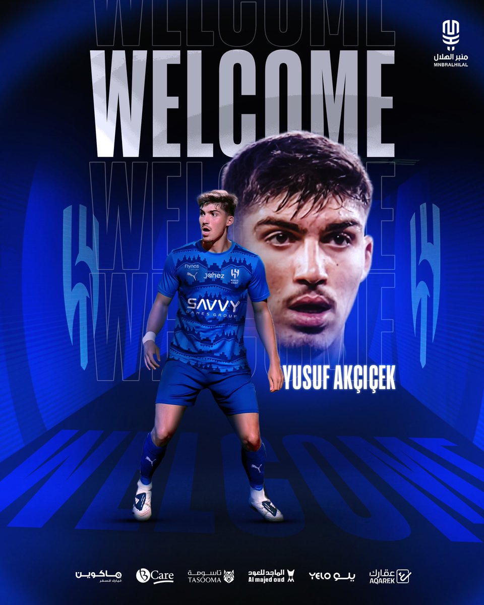 MnbrAlhilal's tweet photo. Hoş geldin Yusuf Akçiçek 💙⚔️🇹🇷 https://t.co/UEgdEPHfNU