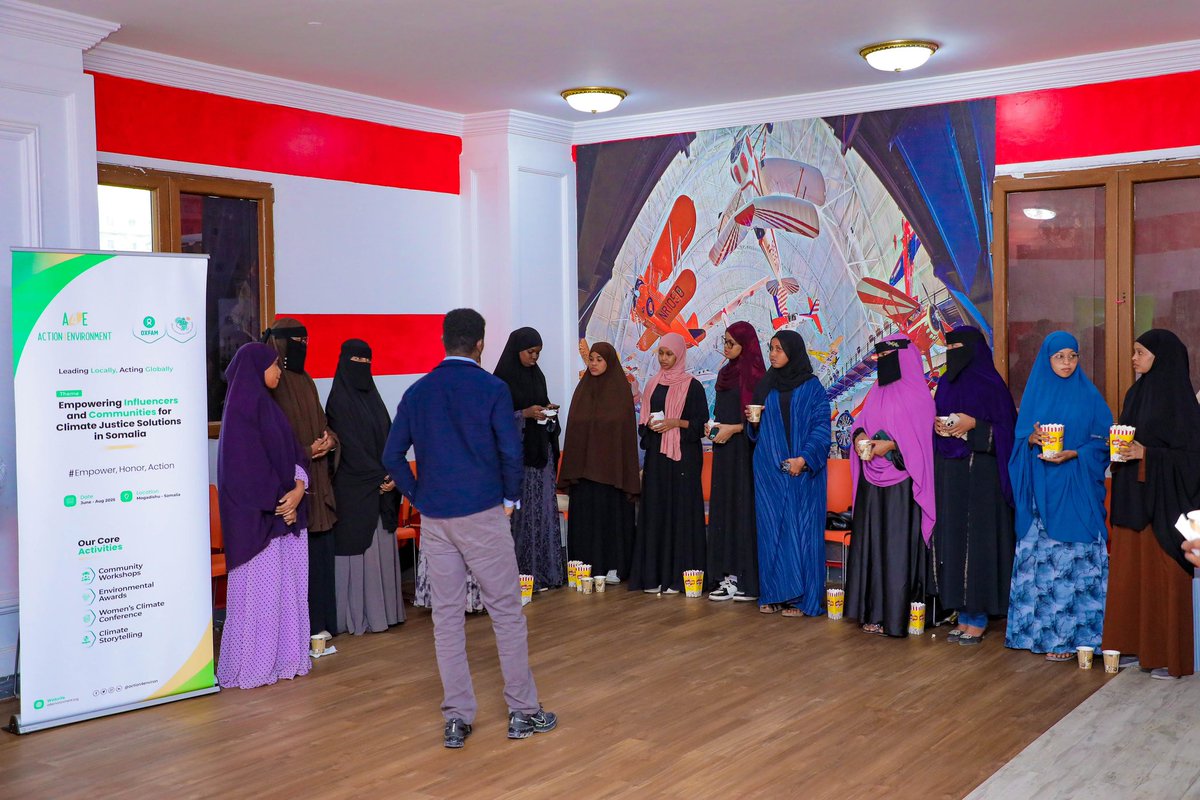 ClimateGenMove's tweet image. Our Director Mr. @AbdishakurDaaha just led the conversation at a high-level debate on Climate Justice Solutions in Somalia, highlighting the powerful intersection of community engagement and influencer-driven advocacy. Hosted by @action4environ.