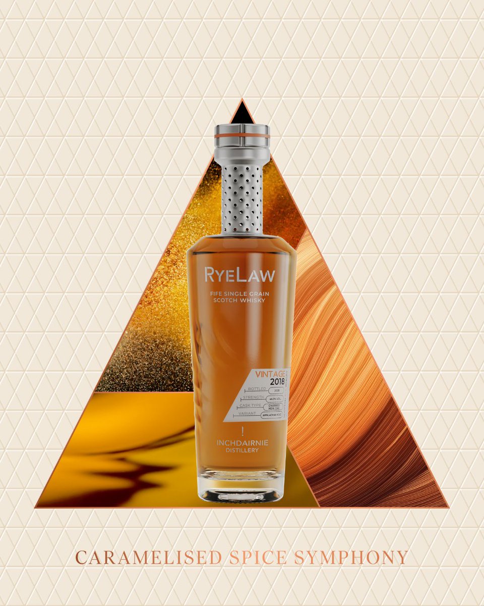 *NEW RELEASE* RyeLaw, Scottish Rye Whisky, Vintage 2018 is now available. Follow the link in bio to purchase!
Colour: Rich Golden
Aroma: Wood and rye spiciness with solid oak presence. Subtle vanilla caramel sweetness.
Flavour: Seductive peppery rye spiciness with drying oaky