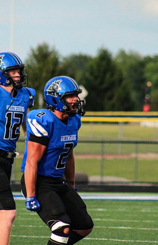 hudl.com/v/2SYhJM
<a href="/austincruzz2/">𝐀𝐮𝐬𝐭𝐢𝐧 𝐂𝐫𝐮𝐳 ‘𝟐𝟔</a> 
🏈Pos: RB/LB
🎓Class: 2026
📏HT: 6'0
⚖️ WT: 220 lb
🎒School: <a href="/GCHSPirateFB/">Greensburg Pirate Football</a> 
📚GPA: 3.4

Great young man. Great character. Hard worker. 

Offers: <a href="/SMWCFB/">Saint Mary-of-the-Woods College Football</a> (NAIA)