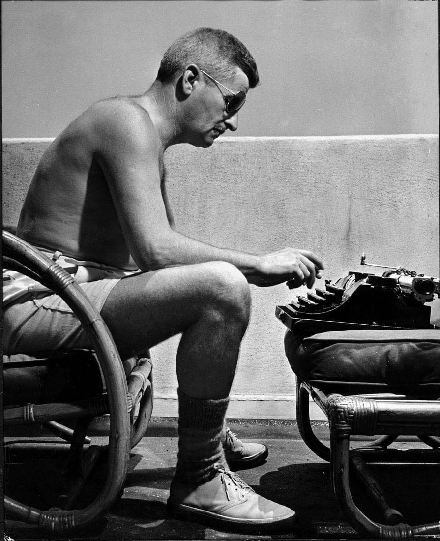 "Faulkner’s rhetoric is the sea around us whose depth more than one of us has drowned. He is such an overwhelming talent that he has damaged a whole generation of writers, because they all come along and try to be Faulkner and to write about the stuff that to him was a