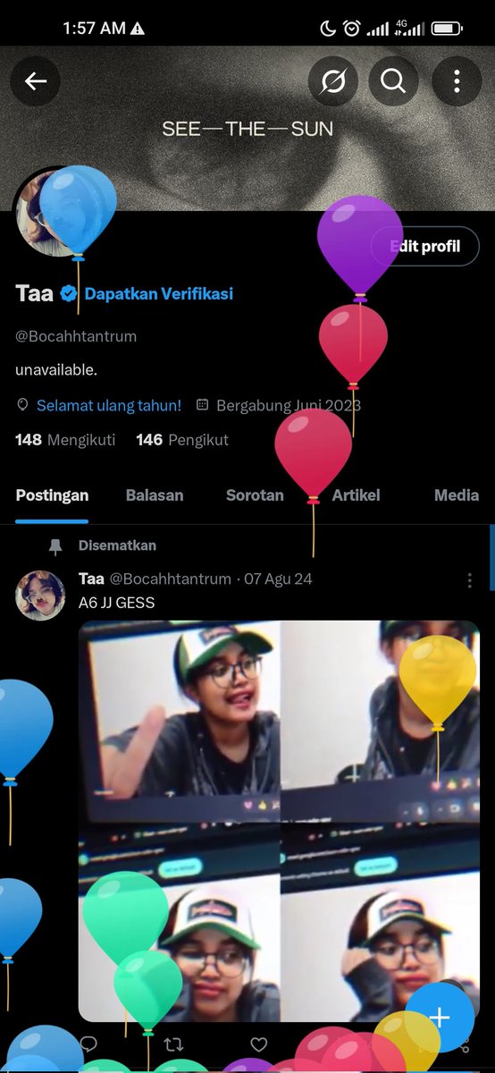 Bocahhtantrum's tweet photo. 22nd b’dayyy.
Anjayy 🤙🏻🤙🏻 https://t.co/QbTNqXcQjV