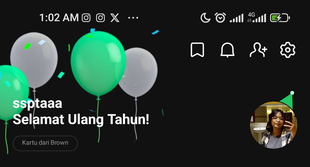 Bocahhtantrum's tweet photo. 22nd b’dayyy.
Anjayy 🤙🏻🤙🏻 https://t.co/QbTNqXcQjV
