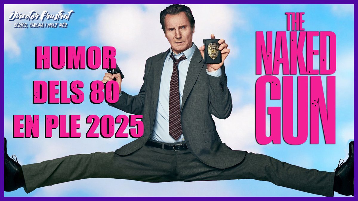 🔴 NOU VÍDEO 🔴

Opinió sense espòilers de 'The naked gun' amb Liam Neeson posant-se a la pell de Frank Drebin Jr.
Un viatge als 80 en el sentit més literal.

Tot RT s'agraeix moltíssim
👉 youtu.be/y60L65iOwaw