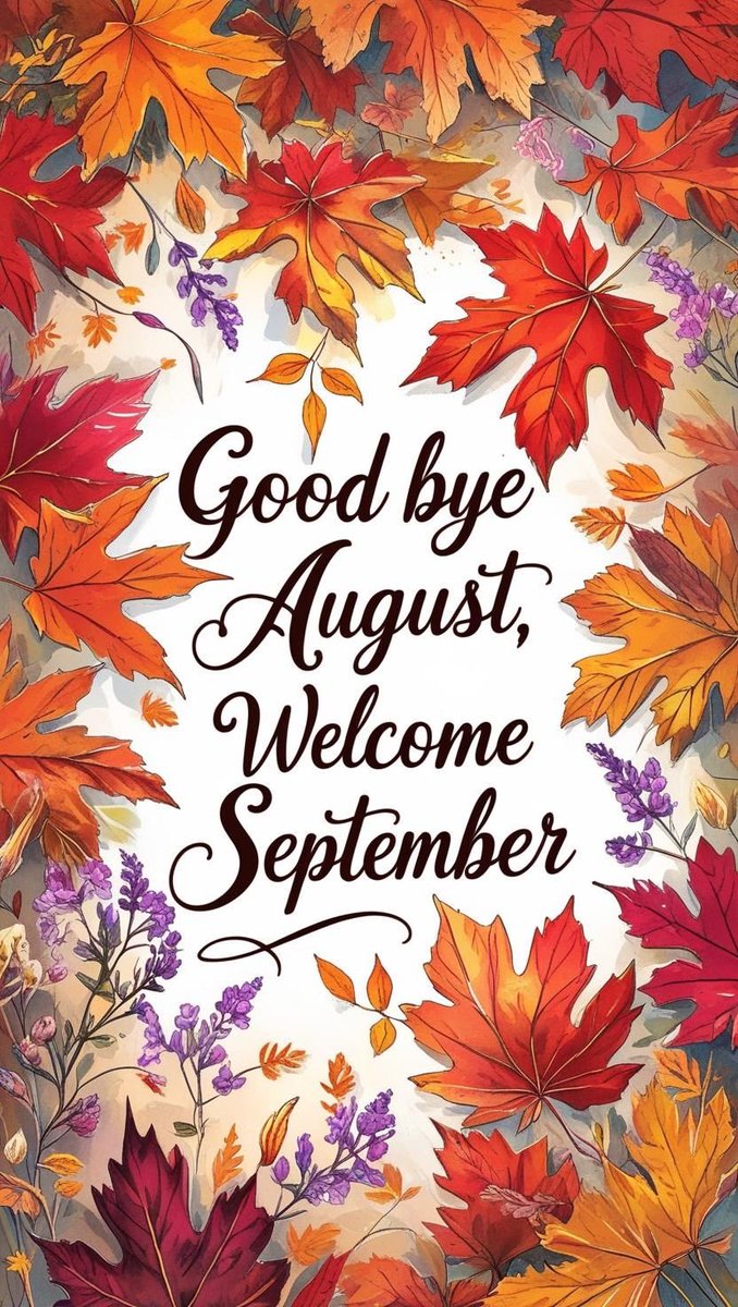 My favorite month Happy September 🌿🍃🌱🍂🍁