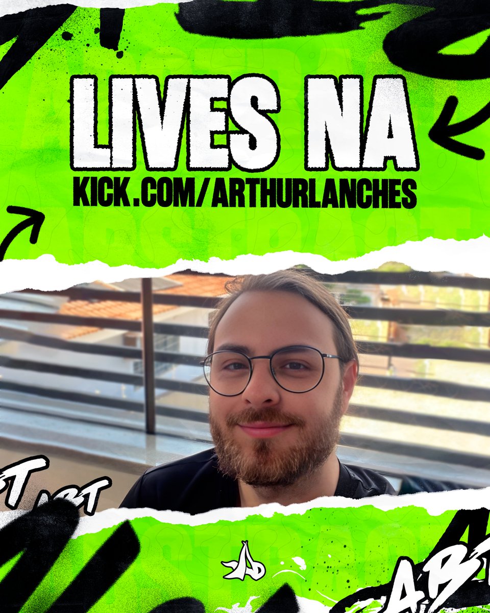 ArthuLanches's tweet image. galera estou VERIFICADO agora na @KickStreaming
em parceria com a @AbstractABT
e estarei fazendo multi stream lá também, o nick é arthurlanches