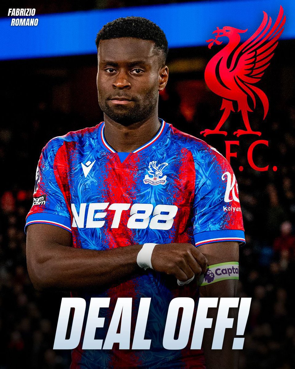 BREAKING: Marc Guehi-Liverpool deal has COLLAPSED.

Despite medical done and deal sheet submitted, Crystal Palace has not approved the move following Igor deal off.
#YourSportsDesk
TikTok : <a href="/prince/">Prince</a>.davis.akii