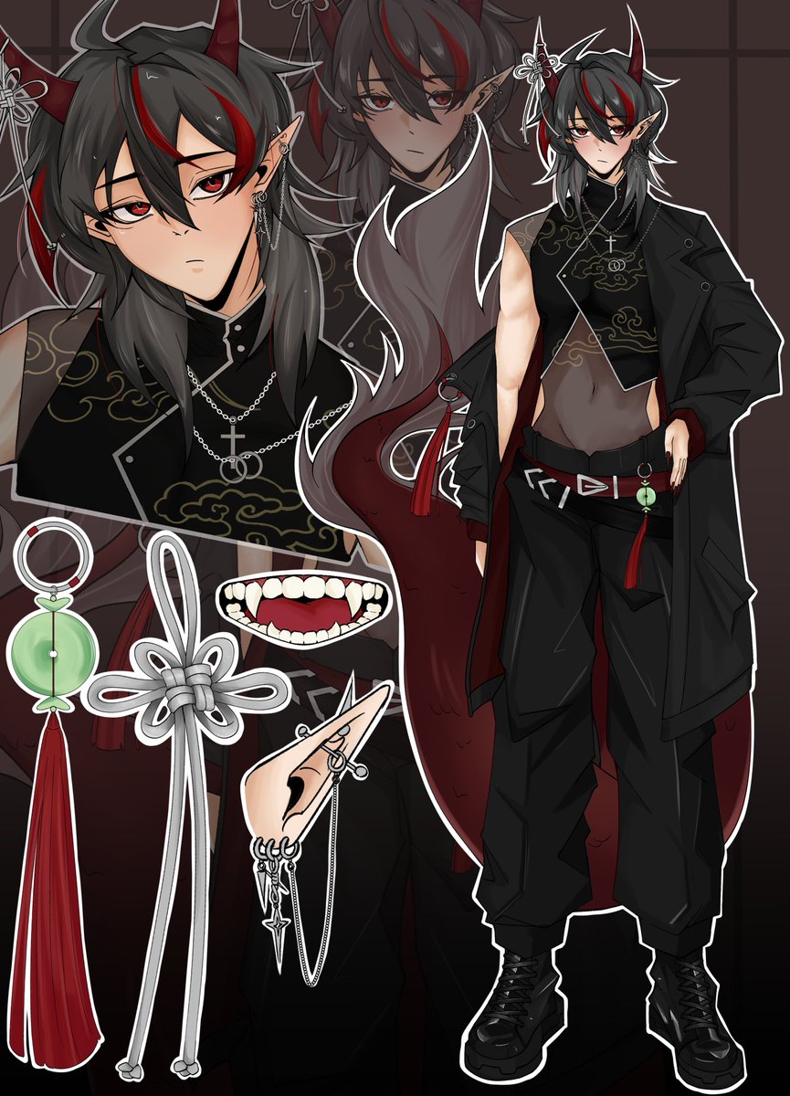 ⛩️ [ INTRODUCTION ] ⛩️

Hello!! My name is Jyachi, 
I'm a Chinese, red dragon residing in 🇦🇺
I'm quite introverted, but I'd love to meet new people and make some friends! 

I hope to see you around sometime 🏮

#Vtuber │ #VtuberEN │#VTuberUprising