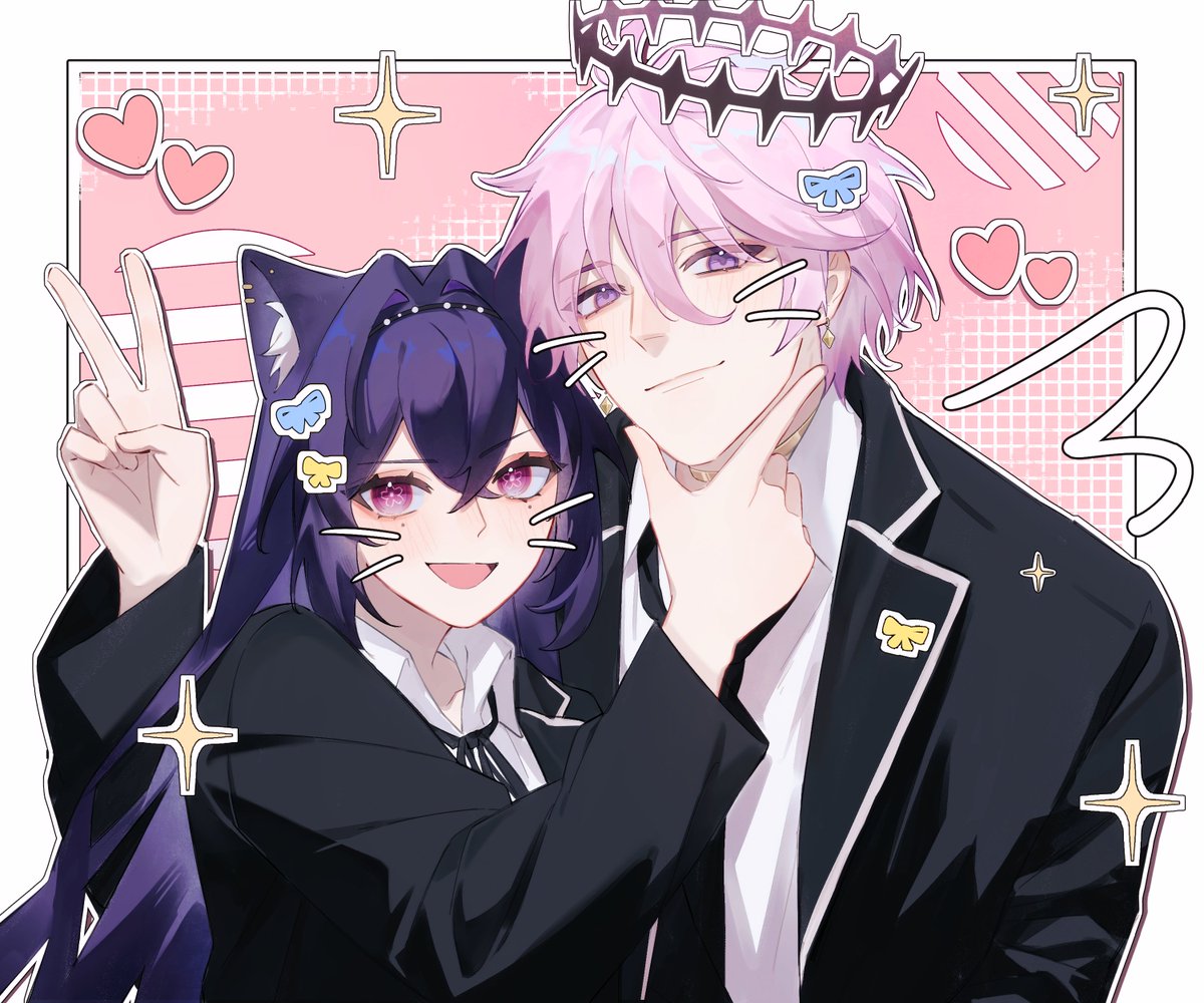 you ain't never seen two goobers look this good
━━⭑━━       

✧ #yamillust ✧ #HeyItsHaru ✧
🎨: @/smngthdp_