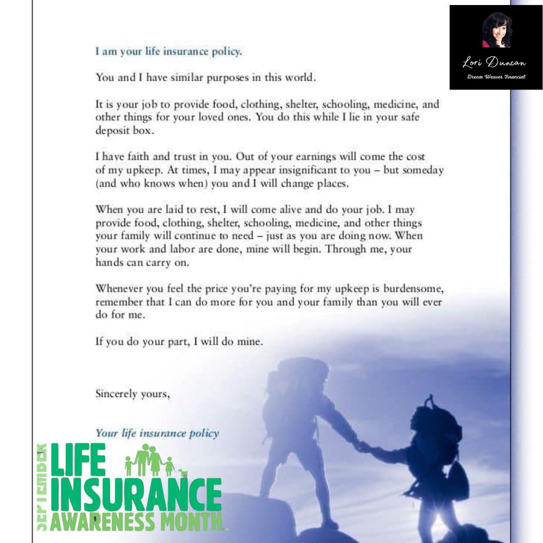 AwkwardEmpress's tweet photo. 💡 Your life insurance policy is more than just paperwork—it’s a promise. It quietly waits in the background, ready to protect your loved ones when they need it most.
This #LifeInsuranceAwarenessMonth, take a moment to reflect: is your family’s future protected? 🌿💙 https://t.co/rEW38FrWuR
