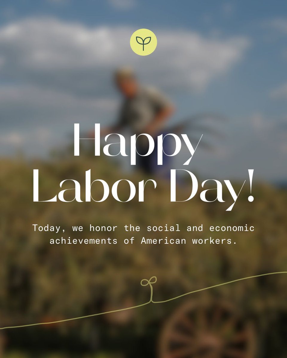 Happy Labor Day! Today, we honor the incredible hard work and dedication of all workers who contribute to the strength, prosperity, and well-being of our country.

#LaborDay #LaborDayWeekend