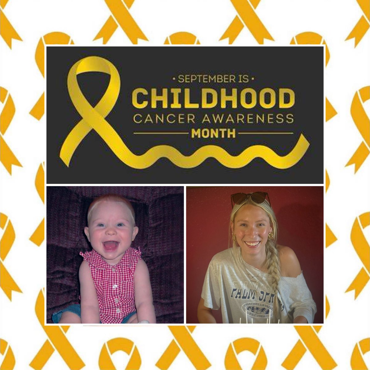 SBrune4's tweet photo. For those who have foughtβ¦those still fightingβ¦.and for those who will hear those awful words one dayβ¦..we raise awareness in honor and in memory.
#RbSurvivor #EmmaRae #BeBoldGoGold #4PercentIsNotEnough #ChildhoodCancerAwareness https://t.co/d8YkoX8PAf