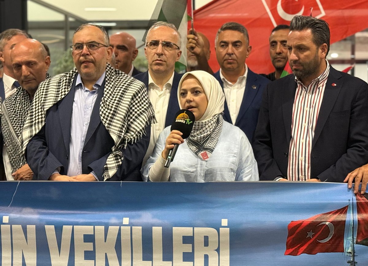 agdmyaroglu's tweet photo. MİLLETİN VEKİLLERİ GAZZE ABLUKASINI KIRACAK İNŞALLAH 

Küresel Sumud Filosuna katılacak  milletvekillerimizi İstanbul'dan Tunus'a uğurladık. Yürekleri dağlar kadar büyük kıymetli vekillerimizin yolları açık olsun.

Gelecek Partisi Denizli Milletvekilimiz Sema Silkin Ün

Saadet Partisi Hatay Milletvekilimiz Necmettin Çalışkan 

Saadet Partisi Bursa Milletvekilimiz Mehmet Atmaca

HÜDA PAR Mersin Milletvekilimiz Faruk Dinç