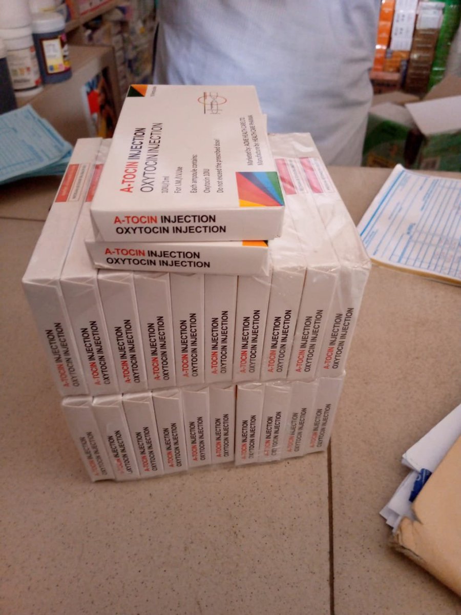 NafdacAgency's tweet image. Public Alert No. 028/2025.
Alert on Unregistered/Falsified Oxytocin Injection
#NafdacALERTS

bit.ly/3HUmcdN