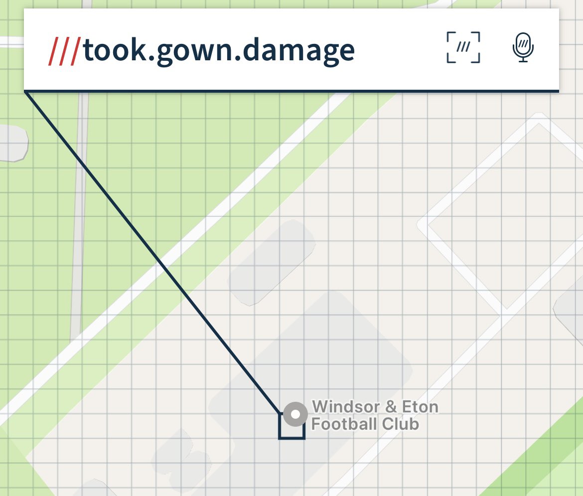 If you need to find us. What 3 Words!
