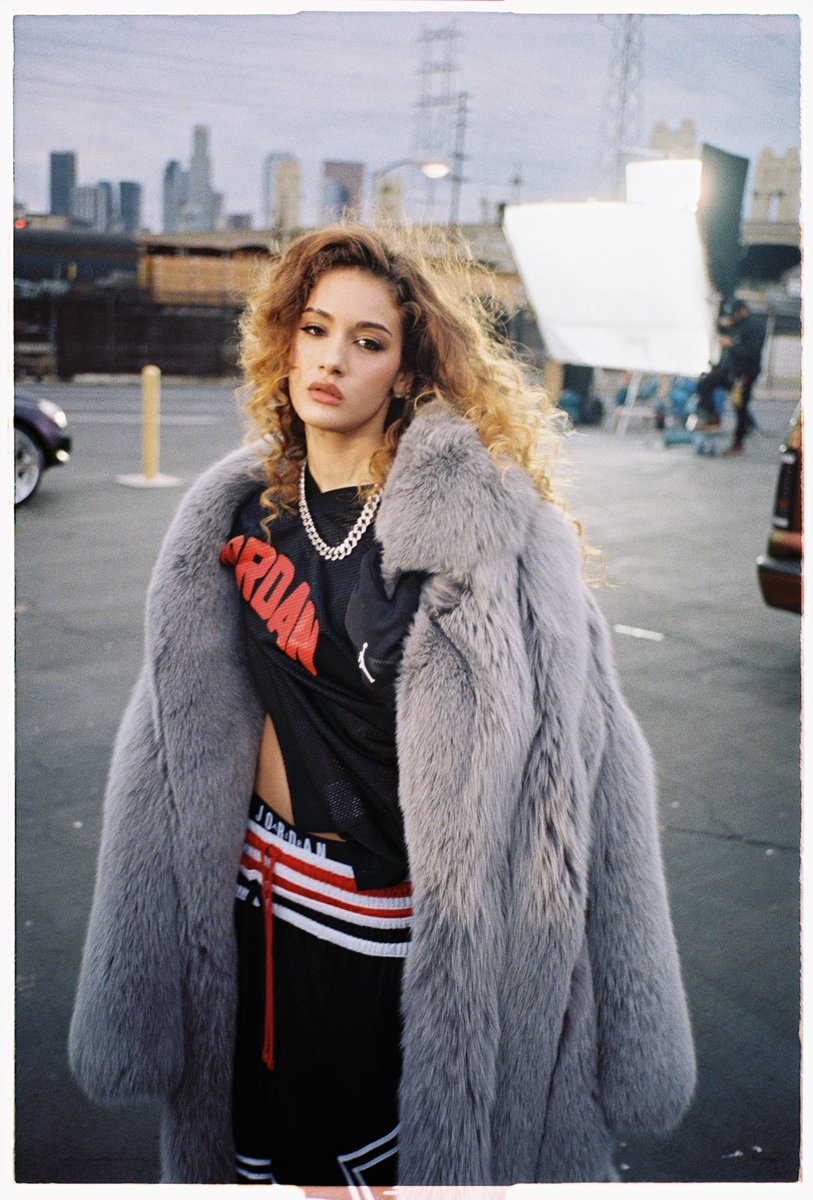 Me for Jordan @jumpman23 🌹🖤 My 1st time modeling Jordan Brand and it’s a Global Women’s Campaign &amp; I got to rep my hometown of Atlanta. “NO MISSES” ✨🏆