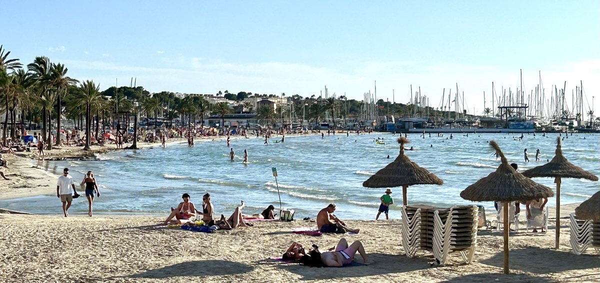 ... first time in Mallorca, this is the post birthday trip, trip to relax and unwind from the world of London 😎